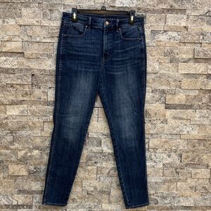 White House Black Market Dark Wash Skinny Jeans